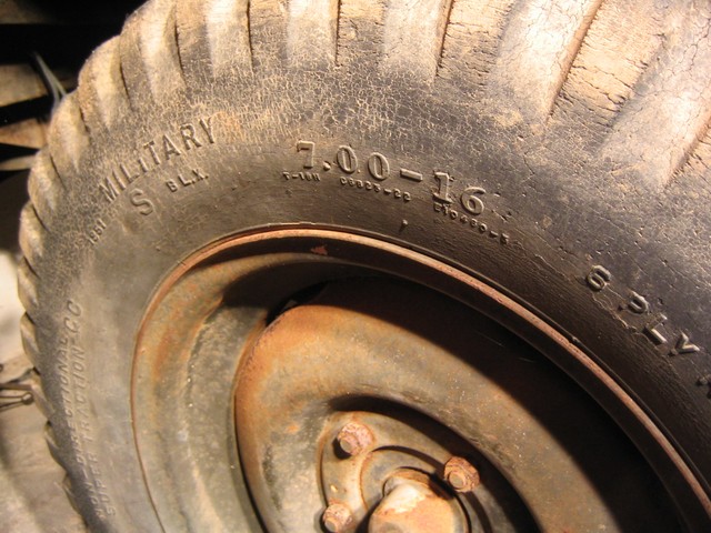 1951 BF Goodrich replacement tire 1951 BF Goodrich replacement tire